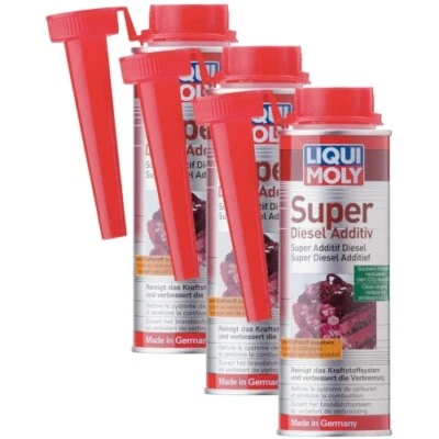 3x LIQUI MOLY Super Diesel Additiv Krafstoffadditiv Reiniger Öladditiv 250ml 512