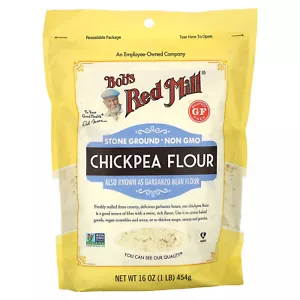 Chickpea Flour, Gluten Free, 1 lb (454 g) - Picture 1 of 2