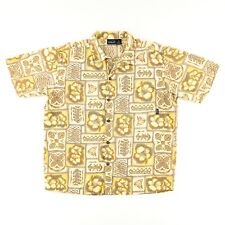 Patagonia Vintage 90s Mens Medium Short Sleeve Button Up Camp Shirt Hawaiian 