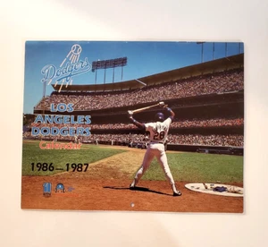 Calendario Los Angeles Dodgers MLB Baseball 1986-1987 stagione KTTV 11 - Foto 1 di 2