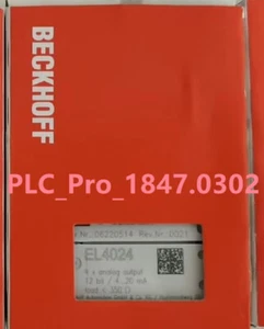 1PCS New BECKHOFF EL4024 4-channel Analog Output Terminal Fast delivery - Picture 1 of 4