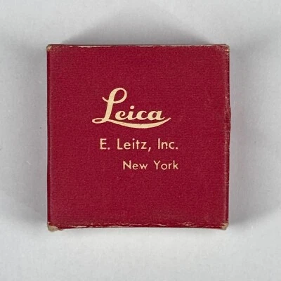 Leica E. Leitz, Inc. New York Summicron Skylight Lens Filter red BOX ONLY - Image 1 of 4