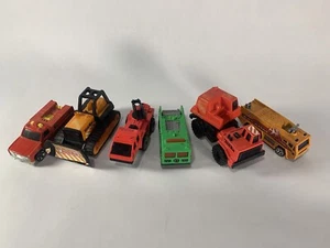 Odd Lot of toy cars- construction & Emergency Vehicles - Picture 1 of 7