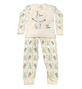 Hanna Andersson Frozen II 2 Piece Long Sleeve Organic Cotton Pajamas 110 Size 5 - Picture 1 of 3