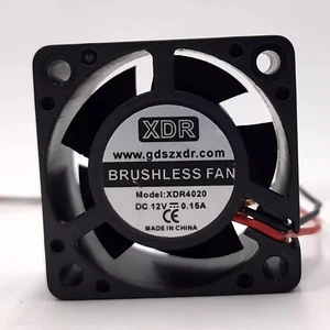 XDR XDR4020 DC12V 0.15A 4020 2-Wire Silent Cooling Fan - Picture 1 of 2
