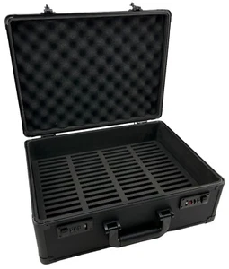 Estuche de caja de almacenamiento de tarjetas coleccionables graduado para 64 losas deportivas PSA bloqueo combinado - Imagen 1 de 7