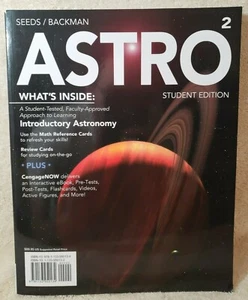 Astro Student Edition Seeds/Backman Introductory Astronomy - Book only no cd - Picture 1 of 4