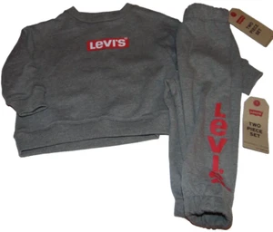~NWT Boys LEVI'S Sweatpants Outfit! Size 12 Months Super Cute $40!! FS:)~ - Picture 1 of 3