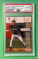 1994 CLASSIC BEST GOLD DEREK JETER GREENSBORO HORNETS #83 PSA 10 YANKEES RC