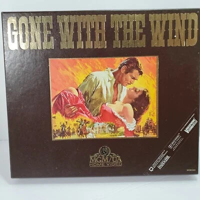 Gone With The Wind VHS Box Set Deluxe MGM Video Tape MGM UA Maxell Collector - Image 1 of 3