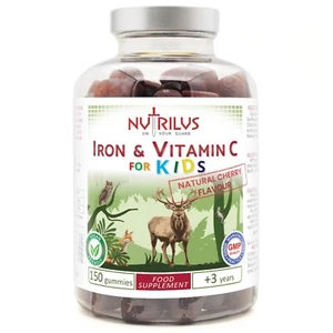 Iron & Vitamin C Gummies for Kids - Natural Flavour - Vegan - Energy, Immune - Picture 1 of 13