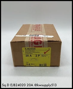 EJB24020~ Square D EJB24020 480Y-277 VAC 20A CB~ Sealed Surplus/ 90 Day Warranty - Picture 1 of 4