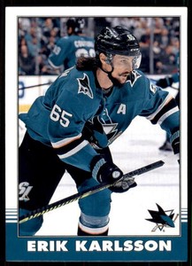 2020-21 UD O-Pee-Chee Retro #439 Erik Karlsson - San Jose Sharks