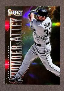 2013 Panini Select #TA6 Adam Dunn Thunder Alley Gold Prizm Parallel SP #/25