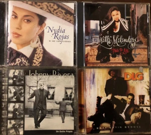 (4 Lot)Nydia Rojas, Lisette Melendez, Johnny Rivera, DLG ~ Latin CDs ~ Pre-Owned - Picture 1 of 11
