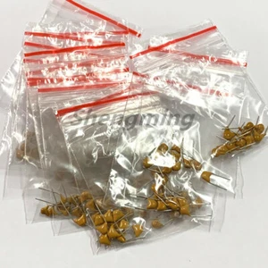 18values*10pcs =180pcs Monolithic Ceramic Capacitor 20pF~1uF Assorted Kit - Picture 1 of 1