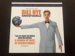 Bill Nye Saves The World Netflix Emmy For Your Consideration Promotional DVD  - Picture 1 of 3