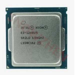 Intel Xeon E3-1240 V5 CPU 4-Core 8-T SR2LD 8MB 80W 3.50GHz LGA1151 processor - Picture 1 of 1