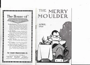 THE MERRY MOULDER, FROM THE HOUSE OF OSBORN MOULDING MACHINES,APRIL1914 - Imagen 1 de 3