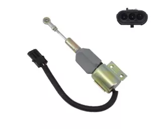 New Fuel Shutoff Solenoid 6733-81-9130 for Komatsu PW150 PW160-7 WA250-3L - Picture 1 of 1