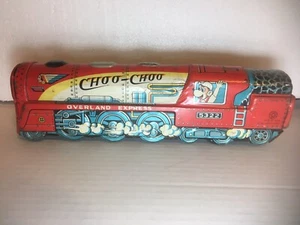 Vintage Kanto Toys 5322 Choo Choo Overland Express Train Litho Japan Blechspielzeug - Bild 1 von 9