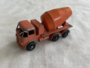 Camion miscelatore cemento vintage Lesney #26 Foden made in England arancione metallo plastica - Foto 1 di 12