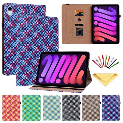 For iPad 10.2"/Pro 9.7"/5th/6th Gen/Air2/Pro 11/mini 6/5 PU Leather Tablet Case - Image 1 of 4