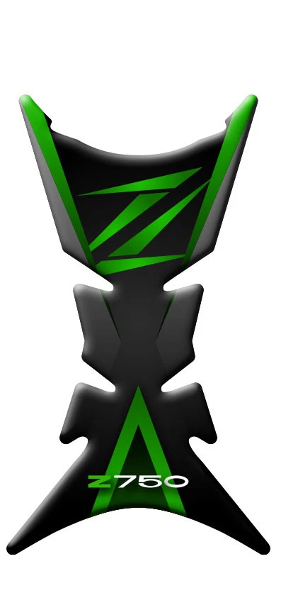 AZ GRAPHISHOP PARASERBATOIO TANKPAD KAWASAKI Z 750 PRE-095 (Dark Green)