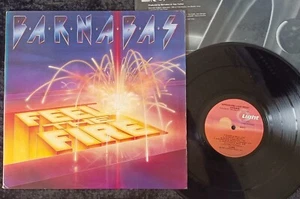 Barnabas Feel The Fire LP, Album Light Records – LS 5860 USA 1984 XIAN METAL - Picture 1 of 1