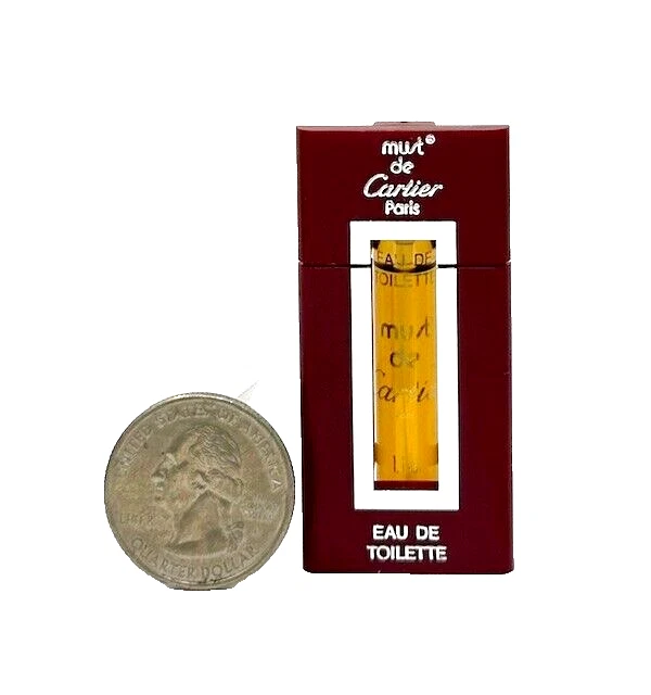 Must de Cartier (Vintage) for Women 1.1 ml/.03 oz Eau de Toilette Sample Vial - Image 1 of 1