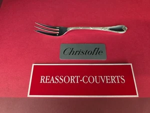 FOURCHETTE GÂTEAU RUBANS CLOCHETTE  16.8 CM CHRISTOFLE BEL ÉTAT MÉTAL ARGENTÉ ; - Imagen 1 de 5