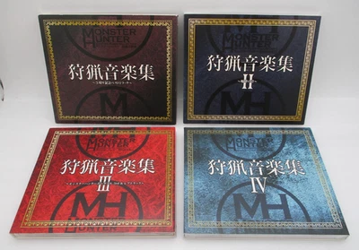 Cd Monster Hunter Musique De Collection & Ii & Iii & Iv 4Cds Import Japon - Image 1 of 4