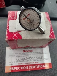 Indicador de esfera STARRETT 80-114J con joyas rango de .0001" grado .010" - EE. UU. - usado - Imagen 1 de 9