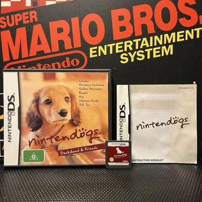 Nintendogs Dachshund & Friends W.Manual Nintendo DS PAL LIKE NEW FREE POSTAGE - Image 1 of 4