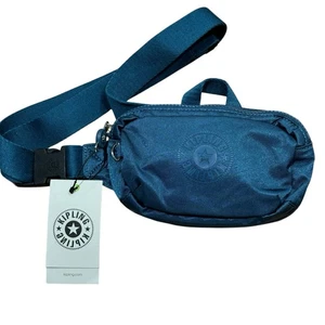 Kipling Alys Cintura Riñonera Cinturón Bolso Azul Cartera Nuevo - SIN Mono - Imagen 1 de 6