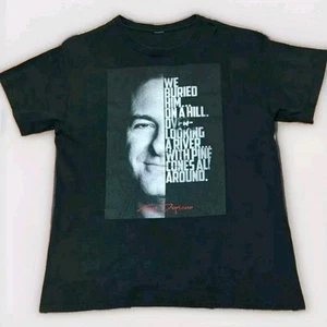 Tony Soprano We Buried Him On A Hill Sopranos Graphic T-shirt Size XL Read - Picture 1 of 5