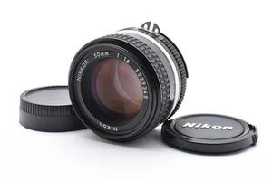 S/N 553xxx [Almost Unused] Nikon Ai-s Nikkor 50mm f/1.4 MF Lens From JAPAN - Picture 1 of 24
