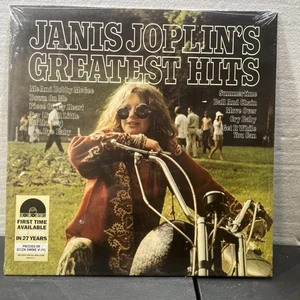 Janis Joplin Greatest hits Green Smoke Vinyl New Rsd 2017 - Picture 1 of 10