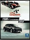 Publicité Advertising 079  2008  Peugeot 308   24h du Mans