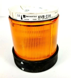 Módulo de señal de baliza de luz torre amarilla con bombilla 230v - Telemechanique XVB C35 - Imagen 1 de 4