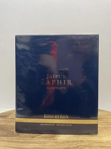 Boucheron Jaipur Saphir 3.3 oz 100 ml Eau de Toilette Spray Rare Discontinued - Picture 1 of 6