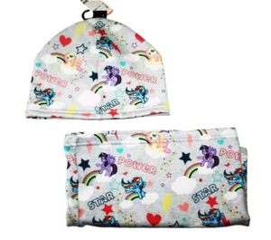 H&M My Little Pony Set Hat & Infinity Scarf Loop New NWT 4-8 years - Picture 1 of 8