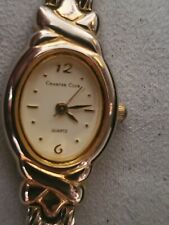 Women’s charter club Two-Tone Gold Plated Watch WORKING!!!,new battery.with case