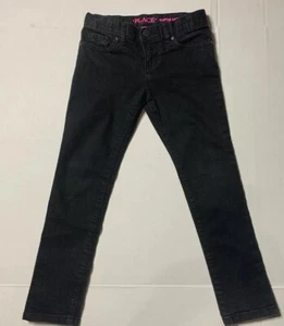 Preowned- The Childrens Place Super Skinny Jeans Girls (Size 7) - Picture 1 of 6