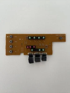 Sanyo JA 540-2 Amplifier Part - System Mode Indicator Board w/ Function Switches - Picture 1 of 8