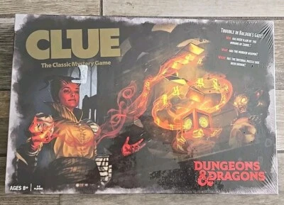 Clue Dungeons & Dragons - 2019 USAopoly Classic Mystery Game New sealed - Image 1 of 4