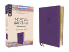 NRSVue Holy Bible Personal Size Comfort Print Purple BRAND NEW in Shrink Wrap!!!