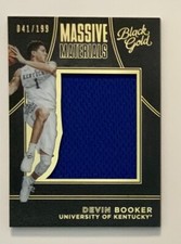 2015-16 Panini Black Gold Devin Booker Massive Materials Jersey RC # 41/199