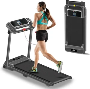 Tapis Roulant Pieghevole, 3.0HP Tapis Roulant Pieghevole Portatile per Casa con 12 Programmi - Foto 1 di 6