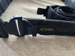 Ronin Senshi STYLE Molle Tactical Battle Belt 2” L Black - Picture 1 of 2